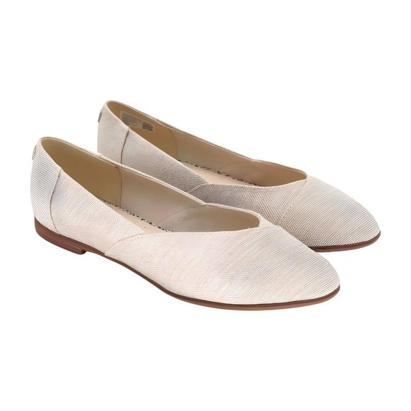 TOMS Womens Jutti Neat Loafer Flat, Natural Melange Woven, Size 10 Wide - Picture 7 of 7